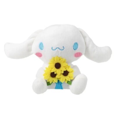 sanrio サンリオ Cinnamoroll 花 フラワー ふわふわ レア 🔥Sanrio Hello Kitty & Friends Spring Bouquet Cinnamonroll Plush