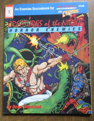 Creatures of the Night - Sourcebook for Dark Champions / Champions - engl. - RPG