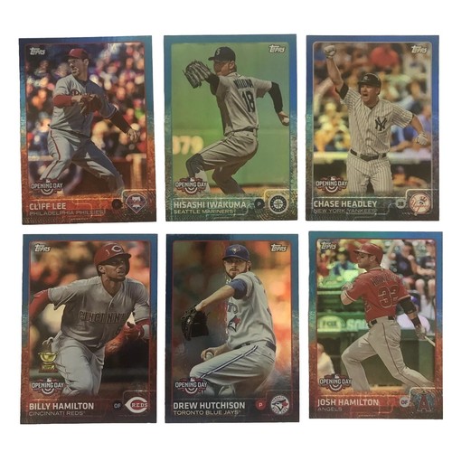 2015 Topps Opening Day Baseball Blue Foil 35 Card Lot See Photos - Picture 4 of 6
