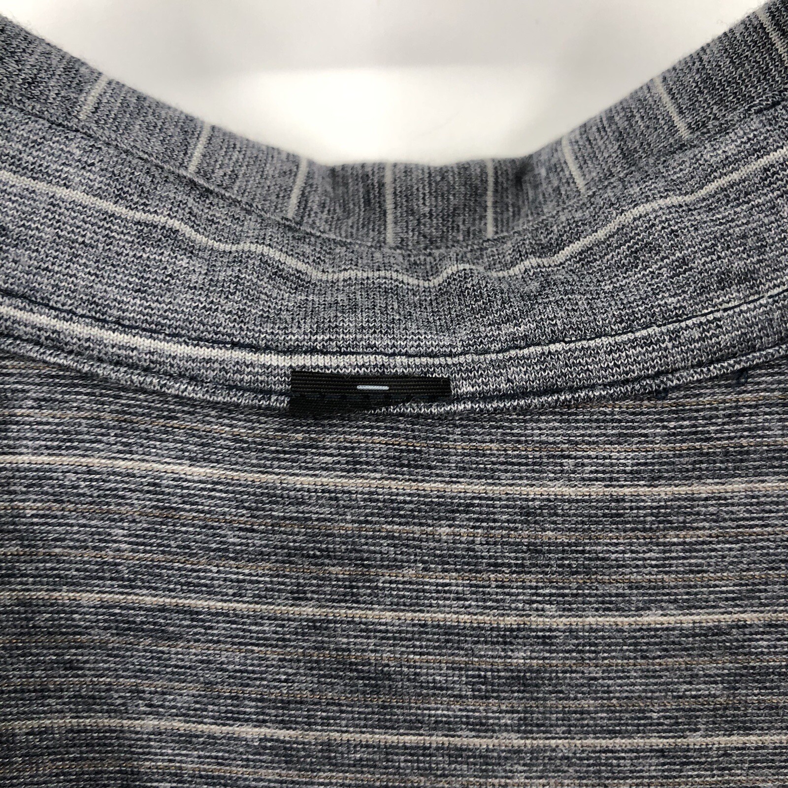 Lululemon Evolution Striped Polo Gray Active Golf… - image 6