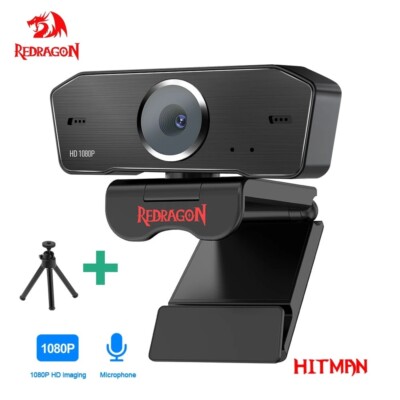 REDRAGON GW800 HITMAN USB HD Webcam + Stativ