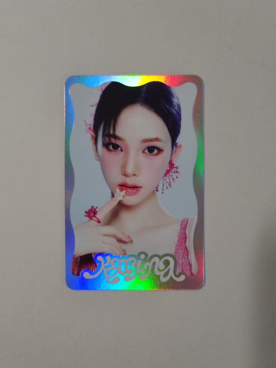 Aespa Better Things TRADING CARD A B ver. PHOTO CARD KARINA Aespa Better Things TRADING CARD A B ver. PHOTO CARD KARINA