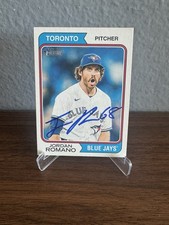 2023 Topps Heritage High Number - Jordan Romano #544 IP Auto RARE