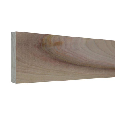 3/4 In. D X 5.5 In. W X 2 Ft. L Unfinished Rustic Poplar Wood Board