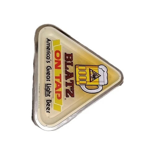 VINTAGE BLATZ BEER LIGHTED ADVERTISING SIGN Working 1980's