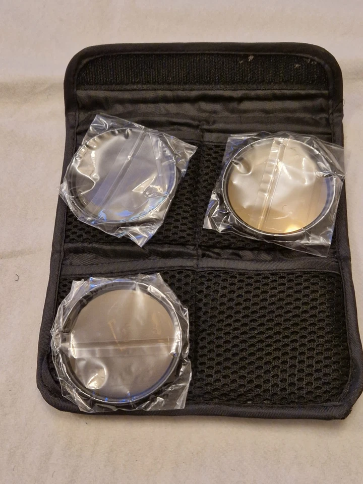 58mm Camera Filter Set 3 piece ND 2,4,8 Camera Neewer Len Filter New - Image 2 of 4