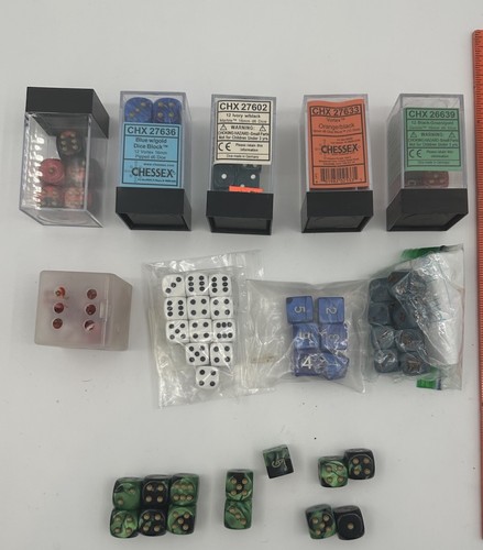 (lot) Chessex dice and more!