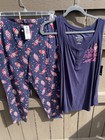 Torrid “So Freaking Cold” Skull Tank Capri Pajama Set Size 2 — photo 1
