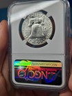 1960 P Ms 64 Franklin Half Ngc  — photo 2