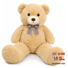 Giant Stuffed Animals 39 in, Large Plush for Kids Adults, Cute Huge Teddy Bear