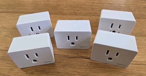 Set of 5 WeMo Smart Plug (WSP080) - VG