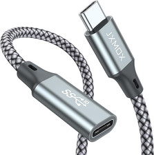 USB C Extension Cable 3.3Ft/1M/10Gbps USB 3.2 Type C 3.1 Male to Female