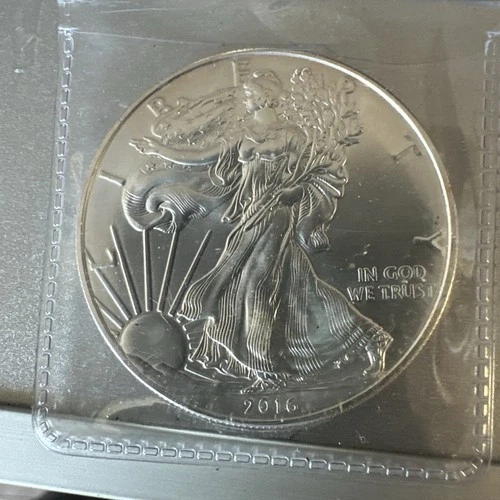 2016 1 Oz Silver American Eagle BU
