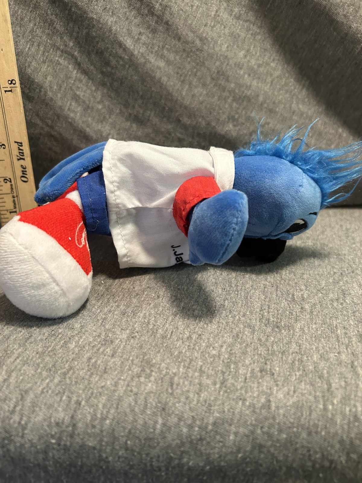 Blue Ruler 10 Inch Jayco J.Jay Blue Jay Bird Mascot Plush Stuffed Toy RV Camper Promo ...