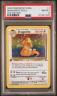 1999 POKEMON FOSSIL 1ST EDITION DRAGONITE-HOLO #4 PSA 8