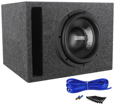 Sundown Audio SA-10 D2 Classic 10'' 1000w RMS Subwoofer+Vented Sub Box Enclosure