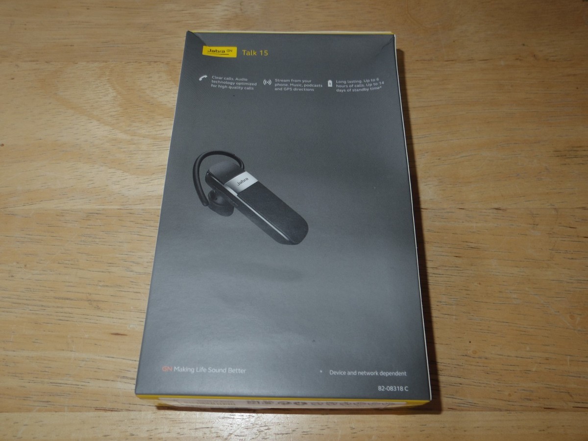 Jabra Talk 15 Corded Headset - Black for sale online | eBay
