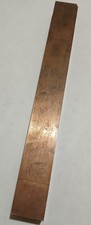 70W30Cu Copper Tungsten EDM Electrode 3/4" x 1 " x 8 1/2" Sinker EDM 70 W Cu 30