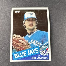 1985 Topps #101 - Jim Acker - Toronto Blue Jays