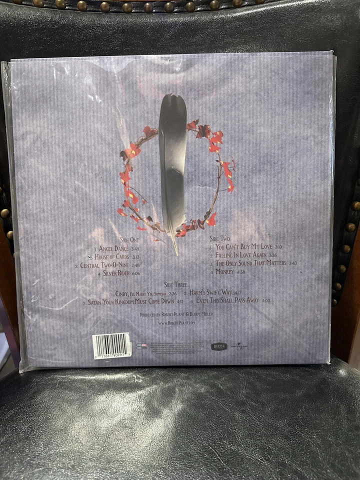 Robert Plant - Band Of Joy Vinyl 180g LP [2010] 2748338) - Image 2 of 2