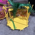 Vintage 1987 Barbie Island Fun Hut Playset Mattel 4144 Hammock Tropical Parts