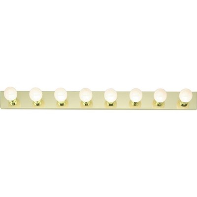 Nuvo Lighting SF77/191 Brentwood Bathroom Vanity Light Polished Brass