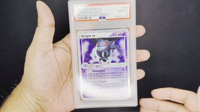 2004 Pokémon Gengar EX Fire Red Leaf Green #108 - PSA 8 NM-MT 2