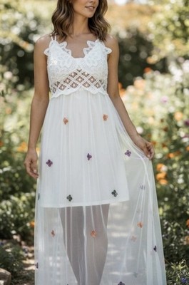 tube lace dress Jade Woven Lace Tube Dress main image 1