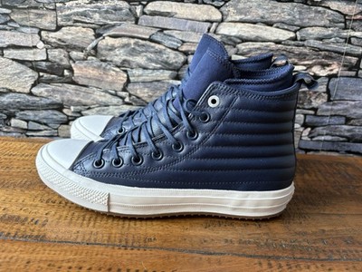 Converse All Star Counter Climate Boots Waterproof Quilted Navy Leder UK 7,5