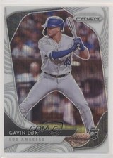 2020 Panini Prizm Tier II White Wave Prizm Gavin Lux #198 fm0