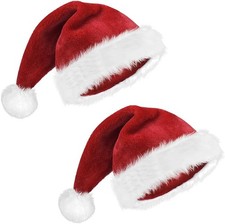 Christmas Hat,Santa Hats for Adults Men Women Xmas Hat Christmas New Year Party