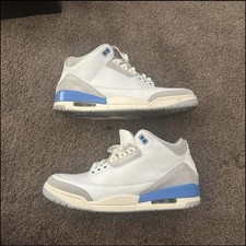 Nike Air Jordan 3 Lucky Shorts Tenis Azul/Blanco, Talla 13 DM0967-101