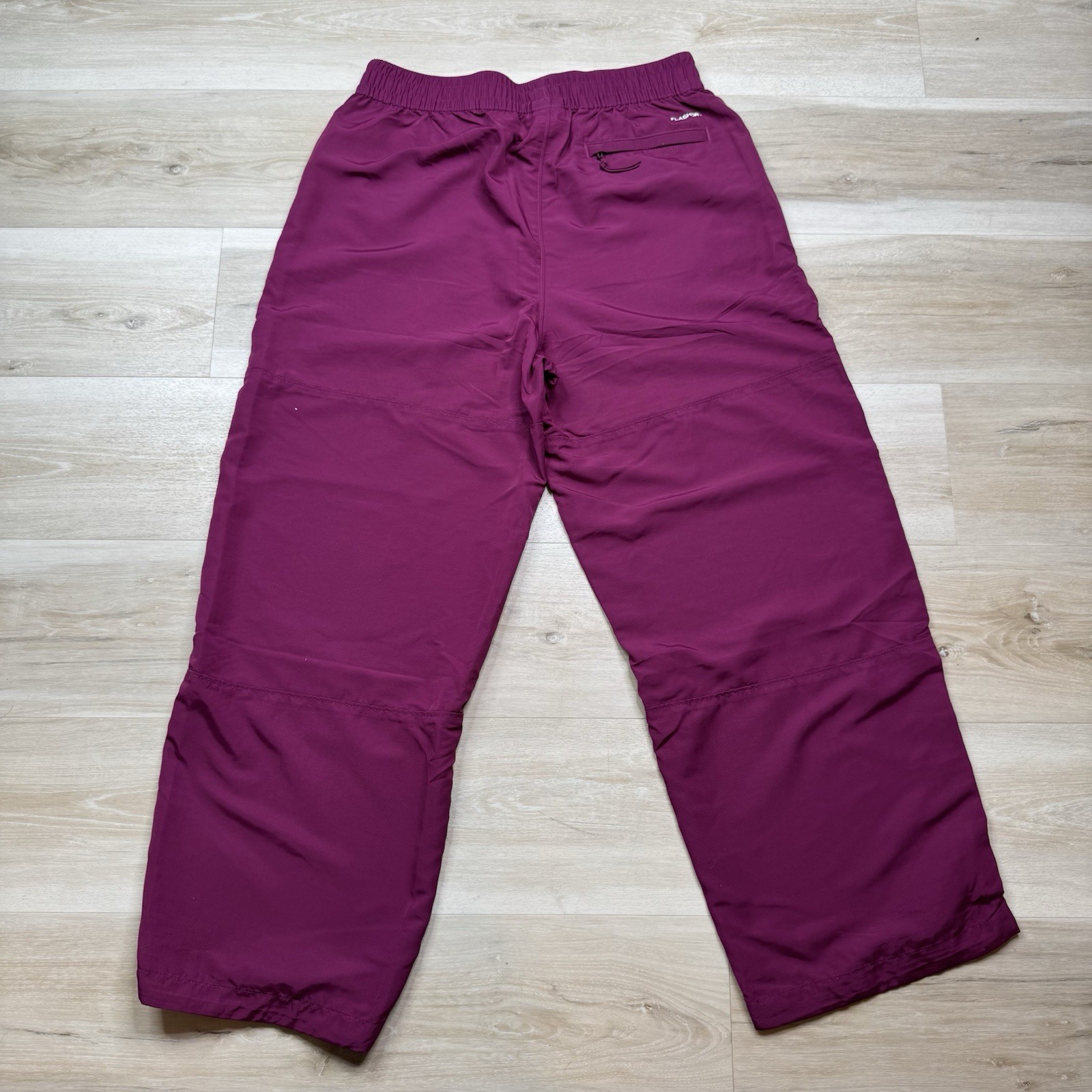The North Face Nylon Easy Windbreaker Pants -Boysenberry- Women's Size Large thumbnail 3