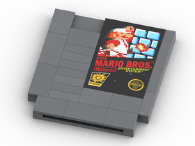 Cartuccia videogioco LEGO personalizzata per LEGO NES 71374 MOC SCEGLI LA TUA