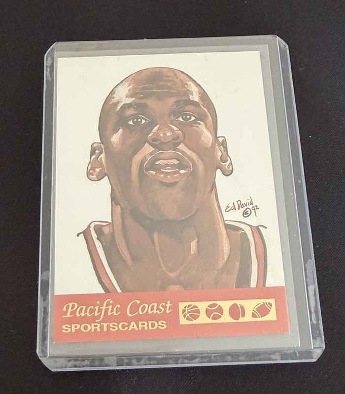 1992 Pacific Coast Michael Jordan Sports Heros /10000 3 Of 4 Broder