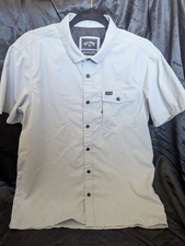 BILLABONG Men's S/SButton-Up Shirt SURF TREK - Adventure Division- Medium