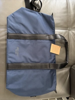 JIMMY CHOO PARFUMS Travel Duffle Bag Unisex Blue Recycled