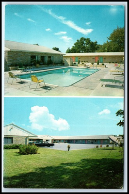 #ad #ad Postcard The Campbell House Motel Delaware OH K44 $1.07