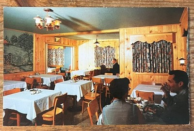 Duff's Restaurant Winchester Virginia Vintage Postcard Dining Room Organ VA