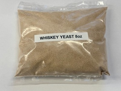 High Spirits Whiskey Yeast -Bulk 8 oz package -Makes 55 Gallons - With Nutrients