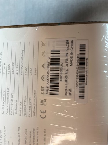 DeepCool AK500 High Performance Fluid Dynamic Bearing CPU Cooler For AMD AM5 - Picture 8 of 11