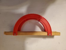 Arch Wooden Bridge Red