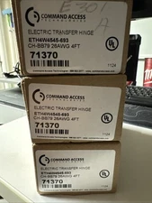 Command Access electric transfer hinge  ETH4W4545-630- new