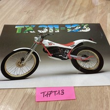 Aprilia TX311 125 trial moto prospectus catalogue brochure TX 311