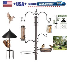Bird Feeders Bird Feeding Station Kit Bird Feeding Pole Wild Bird Feeder Hang...