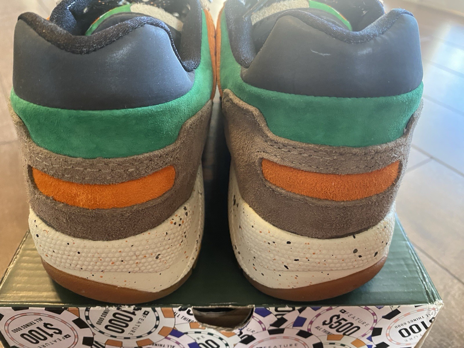 Size 10 - Saucony Feature x G9 Shadow 5 The Pumpkin thumbnail 7