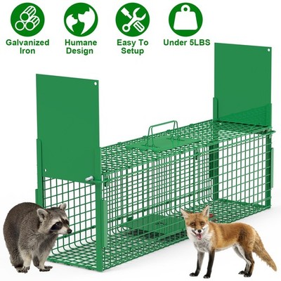 Animal Cage Trap Outdoor Trap Cage For Small Garden Cats Rabbits Squirrels Moles