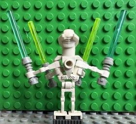 LEGO Star Wars General Grievous Minifigure - sw0134 - 7255 Circa 2005 - New Cape