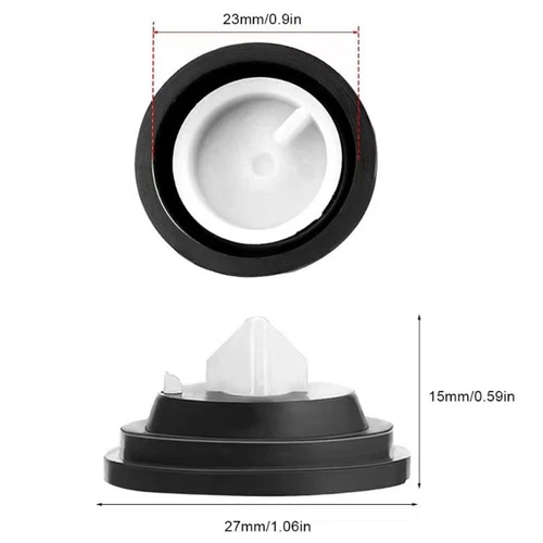 Tankeinlass Füllventil Druckmittler Dichtung Essential Wassertank Zubehör - Bild 3 von 36
