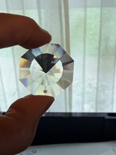 Swarovski 28mm Octagon Crystal Prism Suncatcher Strass Austria
